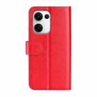 For OPPO Reno13 Pro 5G R64 Texture Horizontal Flip Leather Phone Case(Red) - 3