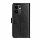 For OPPO Reno13 F R64 Texture Horizontal Flip Leather Phone Case(Black) - 3
