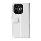 For OPPO A5 Pro Global 5G R64 Texture Horizontal Flip Leather Phone Case(White) - 3