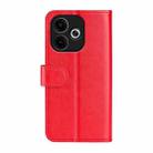 For OPPO A5 Pro Global 5G R64 Texture Horizontal Flip Leather Phone Case(Red) - 3