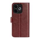 For OPPO A5 Pro Global 5G R64 Texture Horizontal Flip Leather Phone Case(Brown) - 3