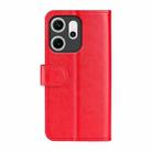 For OPPO Reno14 F 5G R64 Texture Horizontal Flip Leather Phone Case(Red) - 3