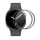 For Samsung Galaxy Watch8 40mm 2pcs ENKAY 3D Full Coverage Soft PC Edge PMMA HD Screen Film - 1