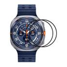 For Samsung Galaxy Watch Ultra 47mm / Ultra 2025 2pcs ENKAY 3D Full Coverage Soft PC Edge PMMA HD Screen Film - 1