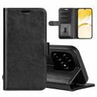 For Realme Narzo N53 / C53 R64 Texture Horizontal Flip Leather Phone Case(Black) - 1