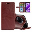For Realme 11x R64 Texture Horizontal Flip Leather Phone Case(Brown) - 1