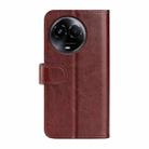 For Realme 11x R64 Texture Horizontal Flip Leather Phone Case(Brown) - 3