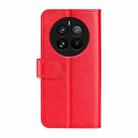 For Realme 12 Pro+ R64 Texture Horizontal Flip Leather Phone Case(Red) - 3