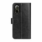 For Realme C67 4G R64 Texture Horizontal Flip Leather Phone Case(Black) - 3