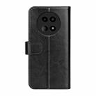 For Realme 12 5G R64 Texture Horizontal Flip Leather Phone Case(Black) - 3