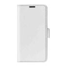 For Realme 12 5G R64 Texture Horizontal Flip Leather Phone Case(White) - 2