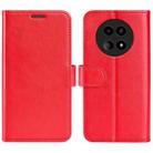 For Realme 12 5G R64 Texture Horizontal Flip Leather Phone Case(Red) - 1