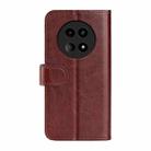 For Realme 12 5G R64 Texture Horizontal Flip Leather Phone Case(Brown) - 3