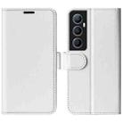 For Realme C65 4G R64 Texture Horizontal Flip Leather Phone Case(White) - 1