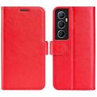 For Realme C65 4G R64 Texture Horizontal Flip Leather Phone Case(Red) - 1