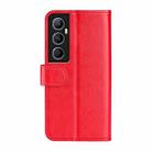 For Realme C65 4G R64 Texture Horizontal Flip Leather Phone Case(Red) - 3