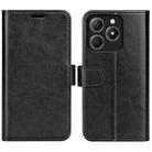 For Realme C63 R64 Texture Horizontal Flip Leather Phone Case(Black) - 1