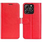 For Realme C63 R64 Texture Horizontal Flip Leather Phone Case(Red) - 1