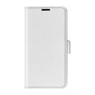 For Realme 13+ 5G R64 Texture Horizontal Flip Leather Phone Case(White) - 2
