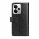 For Realme 14 5G R64 Texture Horizontal Flip Leather Phone Case(Black) - 3