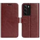 For Realme C71 4G R64 Texture Horizontal Flip Leather Phone Case(Brown) - 1