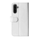 For Samsung Galaxy A36 R64 Texture Horizontal Flip Leather Phone Case(White) - 3