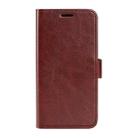 For Samsung Galaxy S25+ 5G R64 Texture Horizontal Flip Leather Phone Case(Brown) - 2