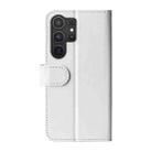 For Samsung Galaxy S25 Ultra 5G R64 Texture Horizontal Flip Leather Phone Case(White) - 3