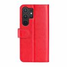 For Samsung Galaxy S25 Ultra 5G R64 Texture Horizontal Flip Leather Phone Case(Red) - 3