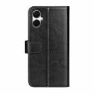 For Samsung Galaxy A06 5G R64 Texture Horizontal Flip Leather Phone Case(Black) - 3
