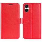 For Samsung Galaxy A06 5G R64 Texture Horizontal Flip Leather Phone Case(Red) - 1