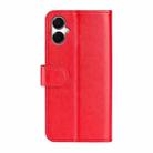 For Samsung Galaxy A06 5G R64 Texture Horizontal Flip Leather Phone Case(Red) - 3