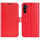 For Samsung Galaxy M16 / F16 R64 Texture Horizontal Flip Leather Phone Case(Red) - 1