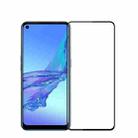 For OPPO Reno9 A PINWUYO 9H 2.5D Full Screen Tempered Glass Film(Black) - 1