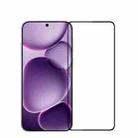 For OPPO Find X8s+ PINWUYO 9H 2.5D Full Screen Tempered Glass Film(Black) - 1