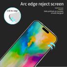 For iPhone 16 Plus MOFI 9H 2.5D Full Screen Tempered Glass Film(Black) - 3