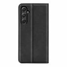 For Samsung Galaxy A55 Retro-skin Magnetic Suction Leather Phone Case(Black) - 3