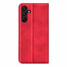 For Samsung Galaxy M15 5G Retro-skin Magnetic Suction Leather Phone Case(Red) - 3