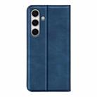 For Samsung Galaxy S24 FE 5G Retro-skin Magnetic Suction Leather Phone Case(Dark Blue) - 3