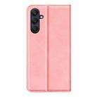 For Samsung Galaxy A26 Retro-skin Magnetic Suction Leather Phone Case(Pink) - 3