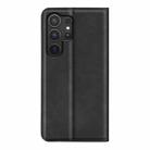For Samsung Galaxy S25 Ultra 5G Retro-skin Magnetic Suction Leather Phone Case(Black) - 3