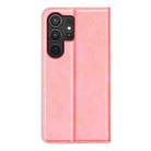 For Samsung Galaxy S25 Ultra 5G Retro-skin Magnetic Suction Leather Phone Case(Pink) - 3