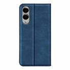 For Samsung Galaxy S25 Edge 5G Retro-skin Magnetic Suction Leather Phone Case(Dark Blue) - 3