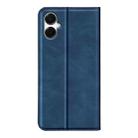 For Samsung Galaxy A06 5G Retro-skin Magnetic Suction Leather Phone Case(Dark Blue) - 3