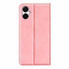 For Samsung Galaxy A06 5G Retro-skin Magnetic Suction Leather Phone Case(Pink) - 3