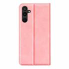 For Samsung Galaxy M16 / F16 Retro-skin Magnetic Suction Leather Phone Case(Pink) - 3