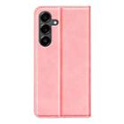 For Samsung Galaxy S25 FE 5G Retro-skin Magnetic Suction Leather Phone Case(Pink) - 3