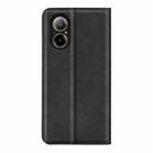 For Realme C67 4G Retro-skin Magnetic Suction Leather Phone Case(Black) - 3