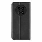 For Realme 12 5G Retro-skin Magnetic Suction Leather Phone Case(Black) - 3