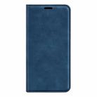 For Realme 12 5G Retro-skin Magnetic Suction Leather Phone Case(Dark Blue) - 2
